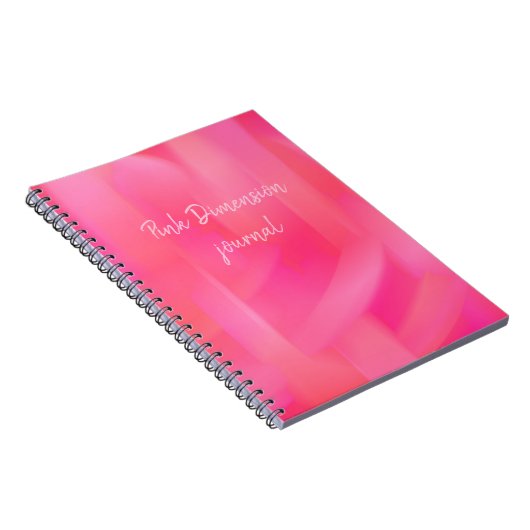 Rosa-Dimension Notizblock (Rechte Seite)