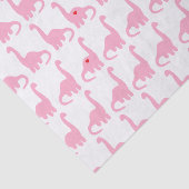 Rosa Dinosaurier-Seidenpapier Seidenpapier (Ausschnitt)