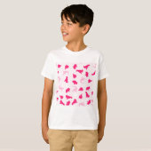 rosa Dinosaurier T-Shirt (Vorne ganz)