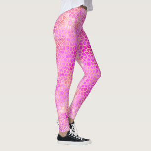 Rosa Dinosaurier verborgen Leggings