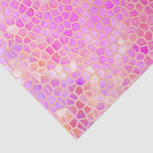 Rosa Dinosaurier verborgen Seidenpapier (Detail)