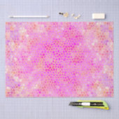 Rosa Dinosaurier verborgen Seidenpapier (Handwerk)