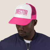 Rosa Direktor Truckerkappe (Beispiel)