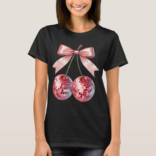 Rosa Disco T-Shirt (Vorderseite)