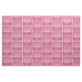 rosa Diskettenmuster Stoff (Fat Quarter (45,7 x 55,9 cm))