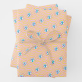 Rosa Diskothek, Party Art, Preppy, Preppy Style Geschenkpapier Set (Beispiel)