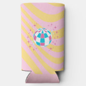 Rosa Diskothek, Party Art, Preppy, Preppy Style Selters Dosenkühler (Rückseite)