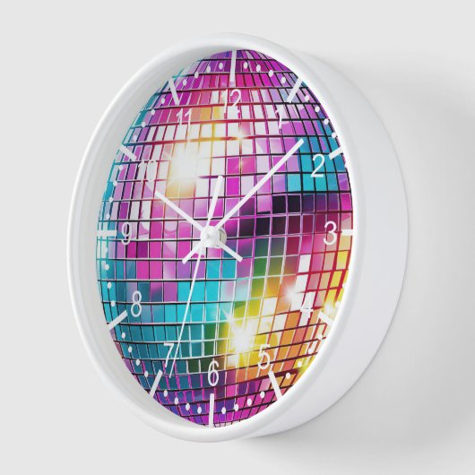 Rosa Diskothek Uhr (Winkel)