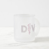 Rosa Diva Mattglastasse (VorderseiteRechts)