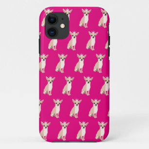 Rosa Divachihuahua-niedliche HundiPhone Abdeckung Case-Mate iPhone Hülle