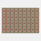 Rosa Dogwood-Blume Blüten Malerei Personalisiert Geschenkpapier Set (Vorderseite 2)