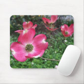 Rosa Dogwood Blume Mousepad (Mit Mouse)