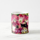 Rosa Dogwood-Blume Personalisiert Kaffeetasse (Mittel)