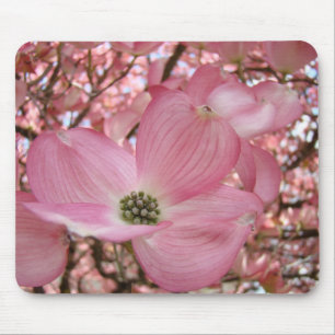 Rosa DOGWOOD BLÜTEN MAUSPAD