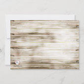 Rosa Dogwood in Mason Jar Einladung (Rückseite)