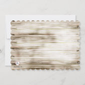 Rosa Dogwood in Mason Jar Einladung Nr. 2 (Rückseite)