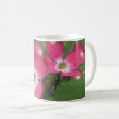Rosa Dogwood Kaffeetasse (VorderseiteRechts)