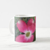 Rosa Dogwood Kaffeetasse (Vorderseite Links)