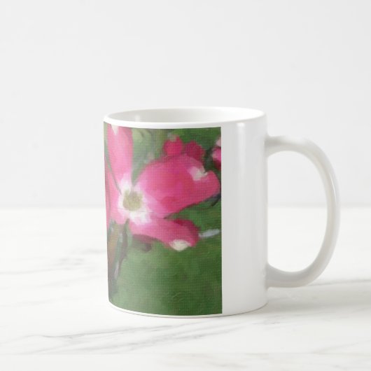 Rosa Dogwood Kaffeetasse (Rechts)