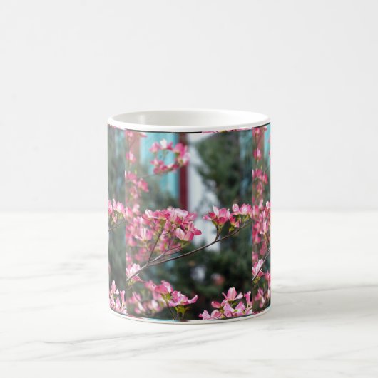 Rosa Dogwood Kaffeetasse (Mittel)