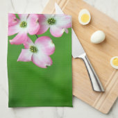 Rosa Dogwood Kaskade Küchenhandtücher Geschirrtuch (Viertel Falte)