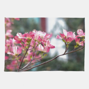 Rosa Dogwood Küchentuch