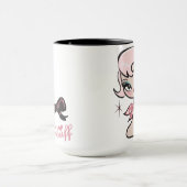 Rosa Dolly Chic Tasse von Fluff (Zentrum)