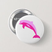 Rosa Dolphin Button (Vorne & Hinten)