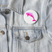 Rosa Dolphin Button (Beispiel)