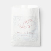 Rosa Dolphin Gastgeschenk Hochzeit Bags Geschenktütchen (Vorderseite)