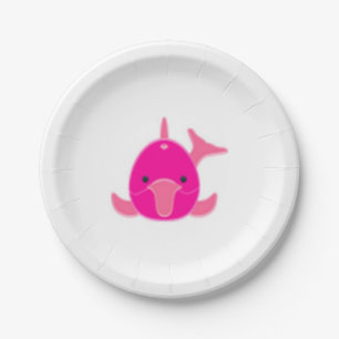 Rosa Dolphin Paper Teller & Bowls