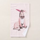 Rosa Donner Badhandtuch Set (Handtuch)