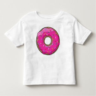 Rosa Donut, Doughnut, Eisen, Sprinklen, Zuckerguss Kleinkind T-shirt