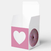 Rosa Donut mit Sprinklerkiste Geschenkschachtel (Geöffnet)