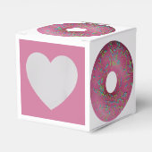 Rosa Donut mit Sprinklerkiste Geschenkschachtel (Vorderseite)