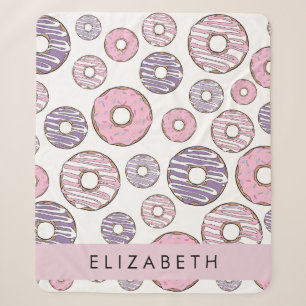 Rosa Donuts, Lila Donuts, Sprinklen, Ihr Name Sherpadecke