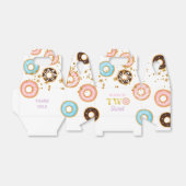 Rosa Donuts Zwei süße 2. Geburtstag Geschenkschachtel (Ungefaltet)
