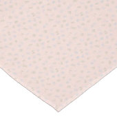 Rosa Doodle-Muster-Tischdecke Tischdecke (Schrägansicht)