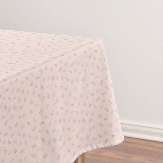 Rosa Doodle-Muster-Tischdecke Tischdecke (Beispiel)