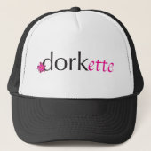 Rosa Dorkette Truckerkappe (Vorderseite)