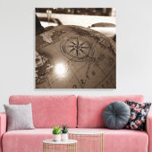 rosa dos ventos leinwanddruck (Insitu (Wohnzimmer))