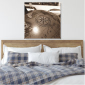 rosa dos ventos leinwanddruck (Insitu (Schlafzimmer))