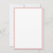 Rosa Double Delight: Flat Card (Rückseite)