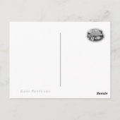 Rosa Double Delight Postkarte (Rückseite)