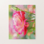 Rosa Double Delight Puzzle (Vertikal)
