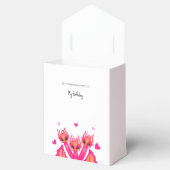 Rosa Drache Geschenkschachtel (Geöffnet)