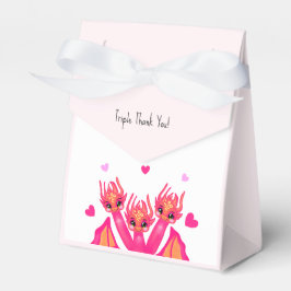 Rosa Drache Geschenkschachtel