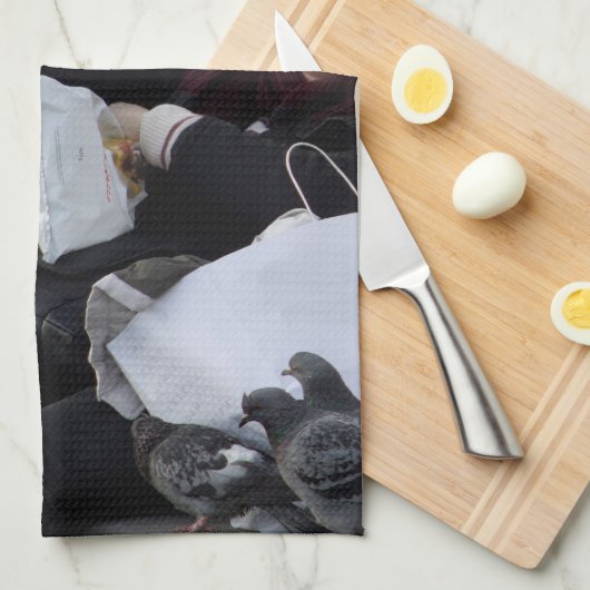 Rosa Drache in Venedig Italien Geschirrtuch (Viertel Falte)