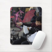 Rosa Drache in Venedig Italien Mousepad (Mit Mouse)