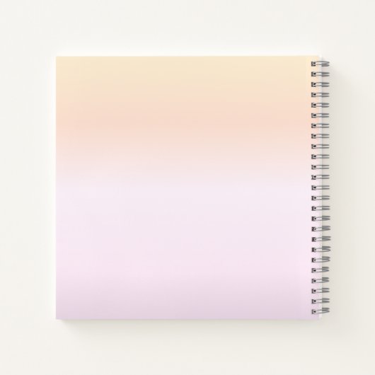 Rosa Drachen Notizblock (Rückseite)